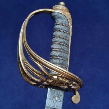 British 1845 Pattern Infantry Officers Sword by Thurkle 1